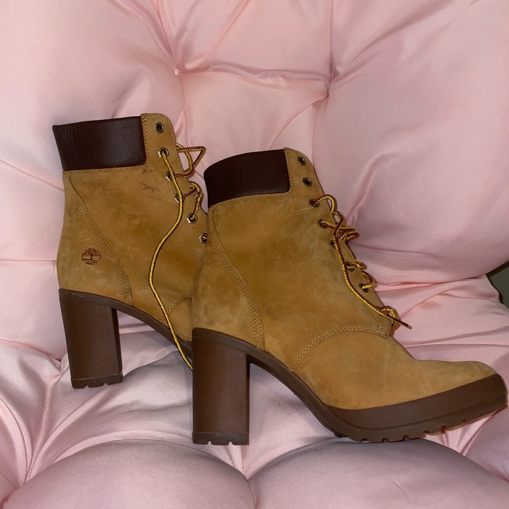 Timberland Women's Brown Heeled Boots